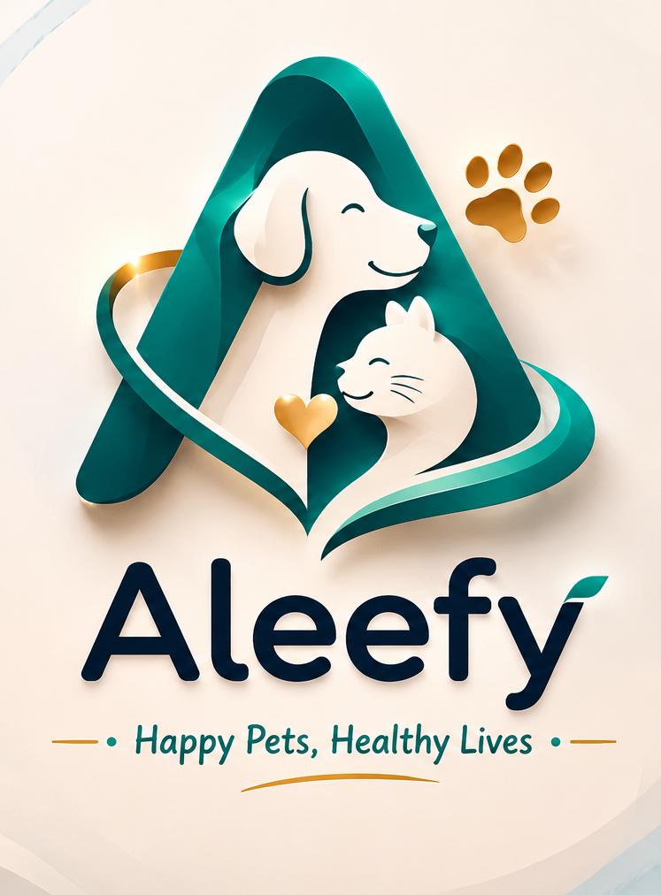 Aleefy logo - Happy Pets Healthy Lives